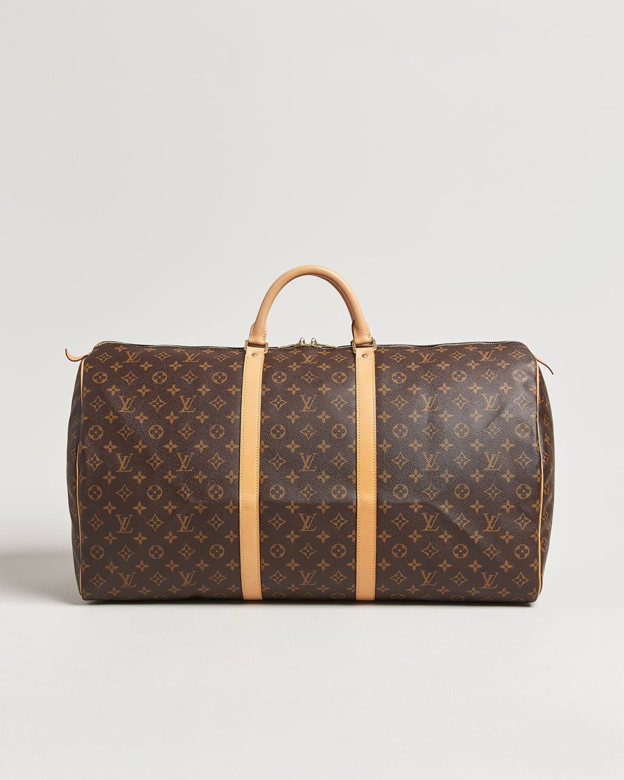 Herr | Pre-Owned & Vintage Bags | Louis Vuitton Pre-Owned | Keepall 60 Monogram