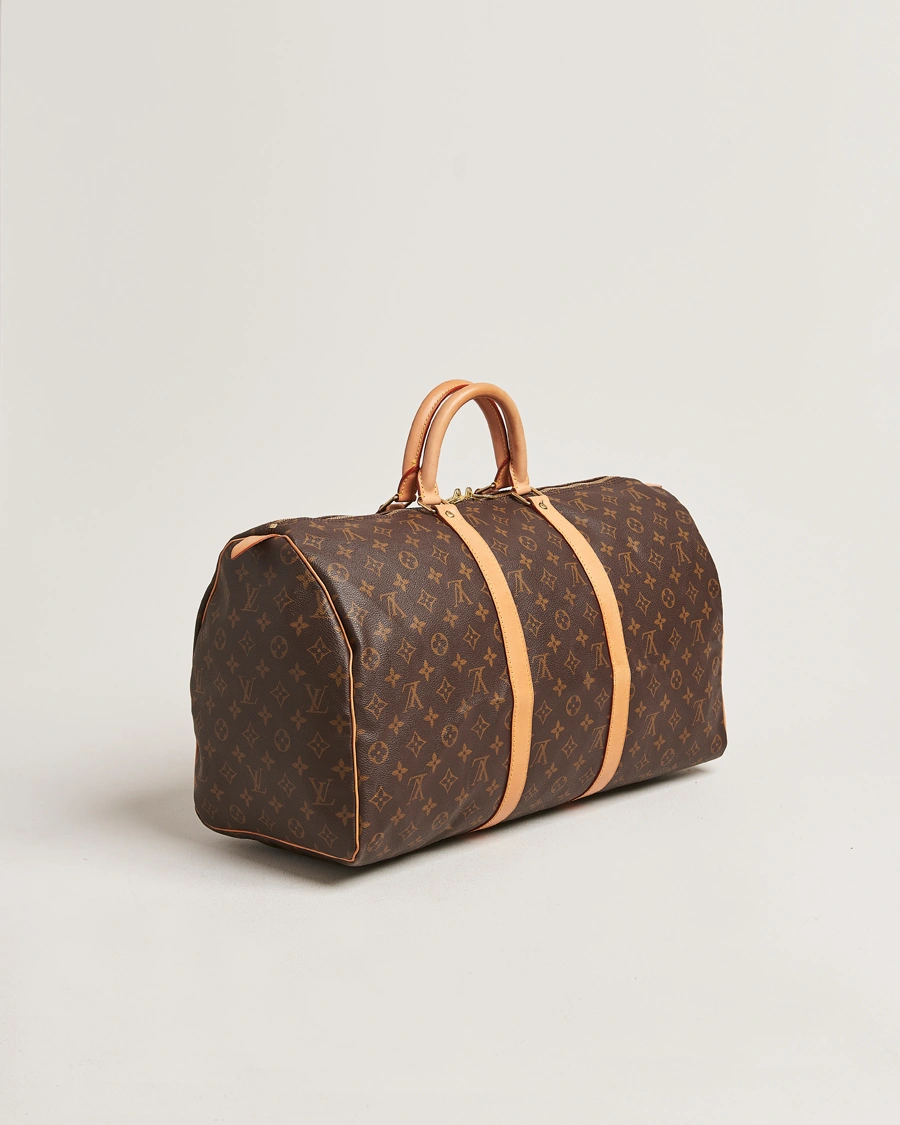 Herr | Pre-Owned & Vintage Bags | Louis Vuitton Pre-Owned | Keepall 50 Monogram