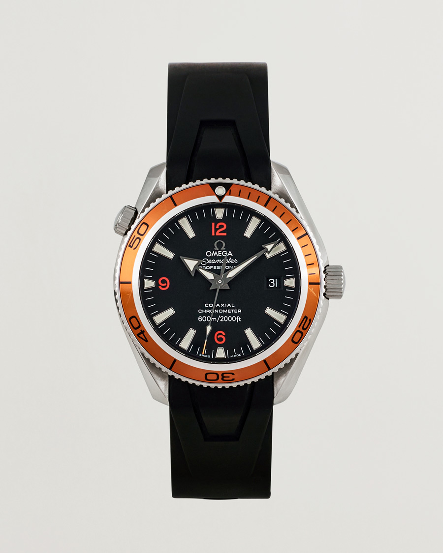 Herr | Omega Pre-Owned Seamaster Planet Ocean Silver | Omega Pre-Owned | Seamaster Planet Ocean Silver