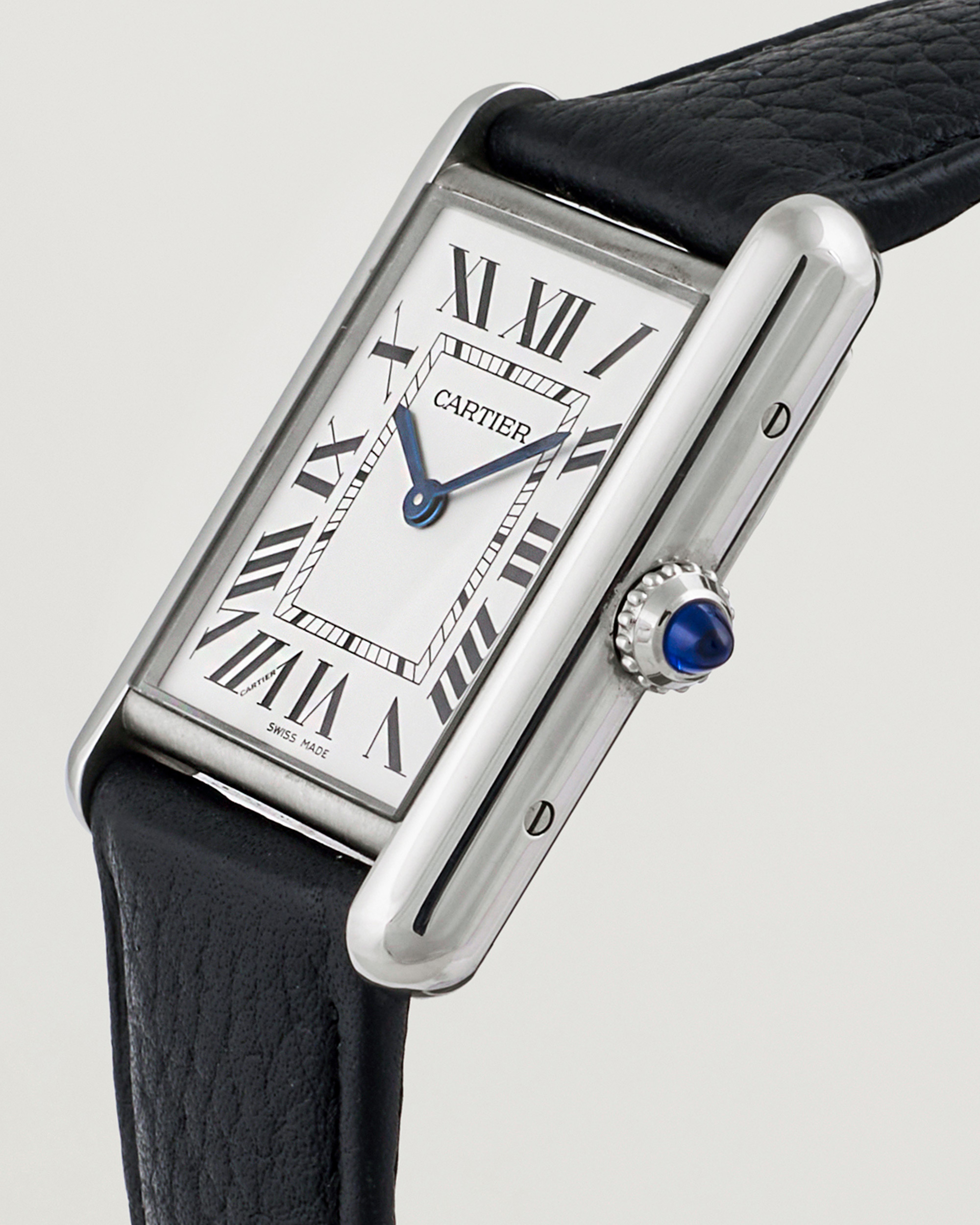 Herr | Cartier Pre-Owned Tank Must Large Silver | Cartier Pre-Owned | Tank Must Large Silver