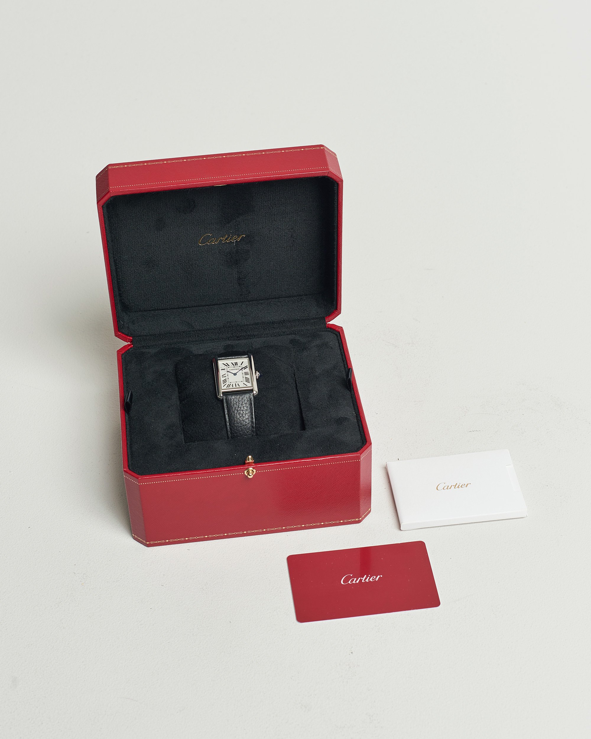 Herr | Cartier Pre-Owned Tank Must Large Silver | Cartier Pre-Owned | Tank Must Large Silver