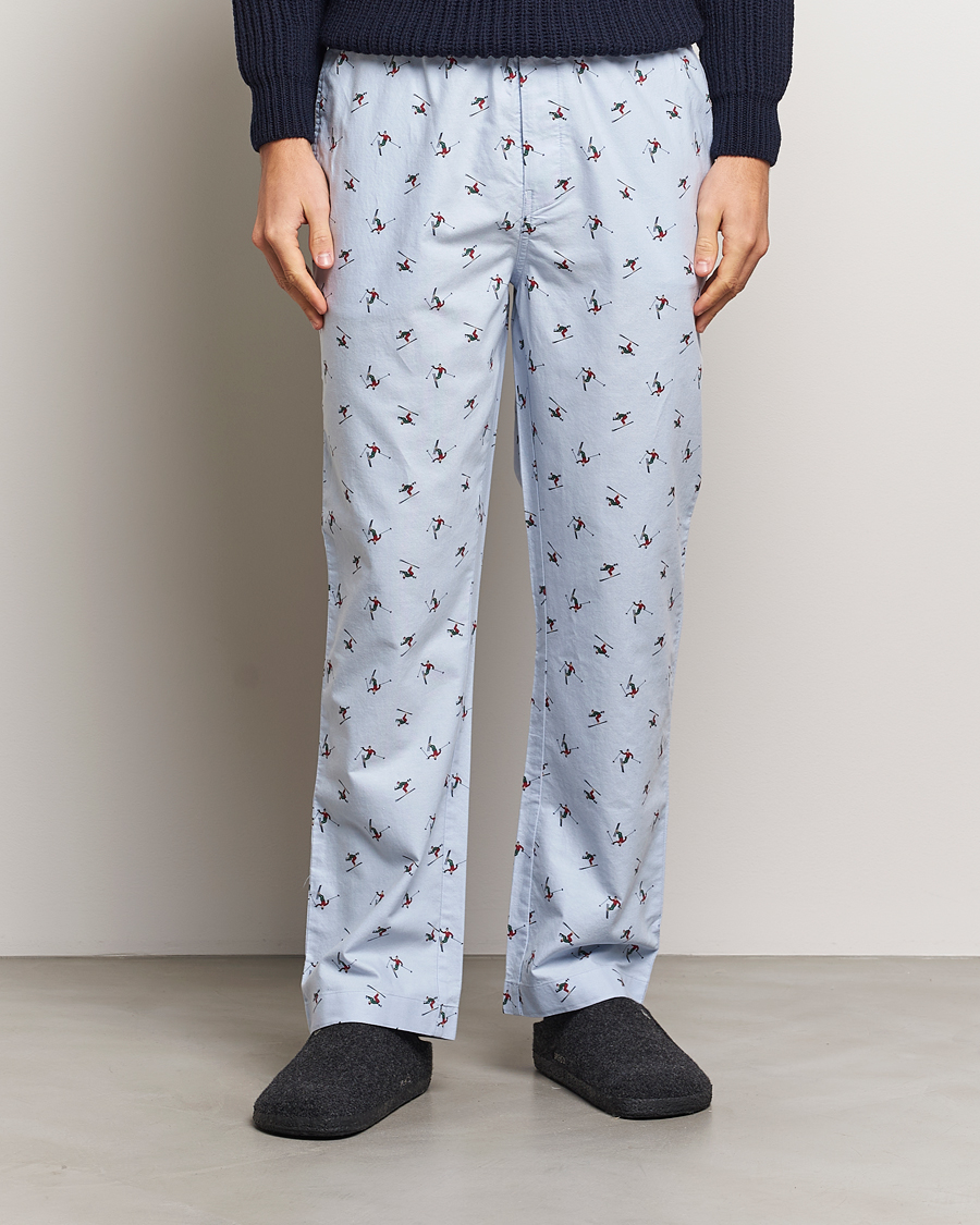 Herr | GANT Printed Skier Pyjama Pants Light Blue | GANT | Printed Skier Pyjama Pants Light Blue