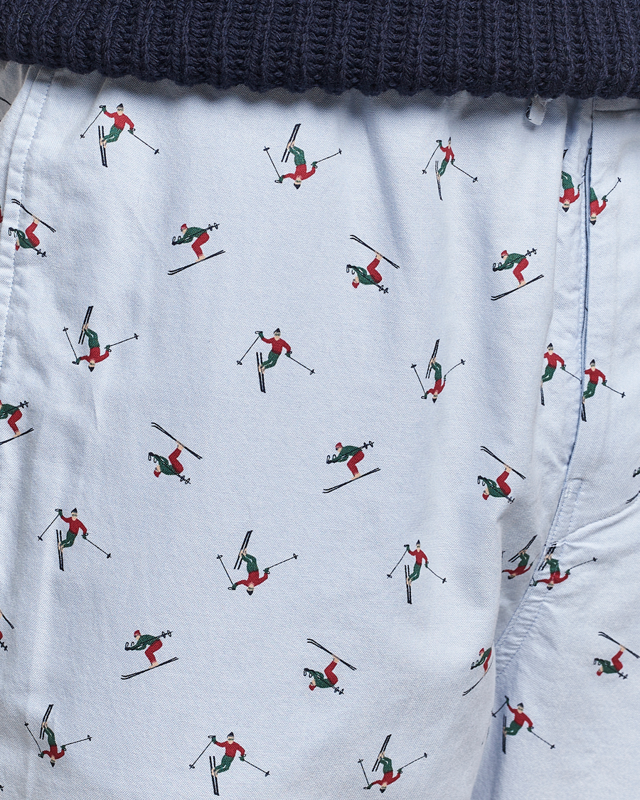 Herr | GANT Printed Skier Pyjama Pants Light Blue | GANT | Printed Skier Pyjama Pants Light Blue