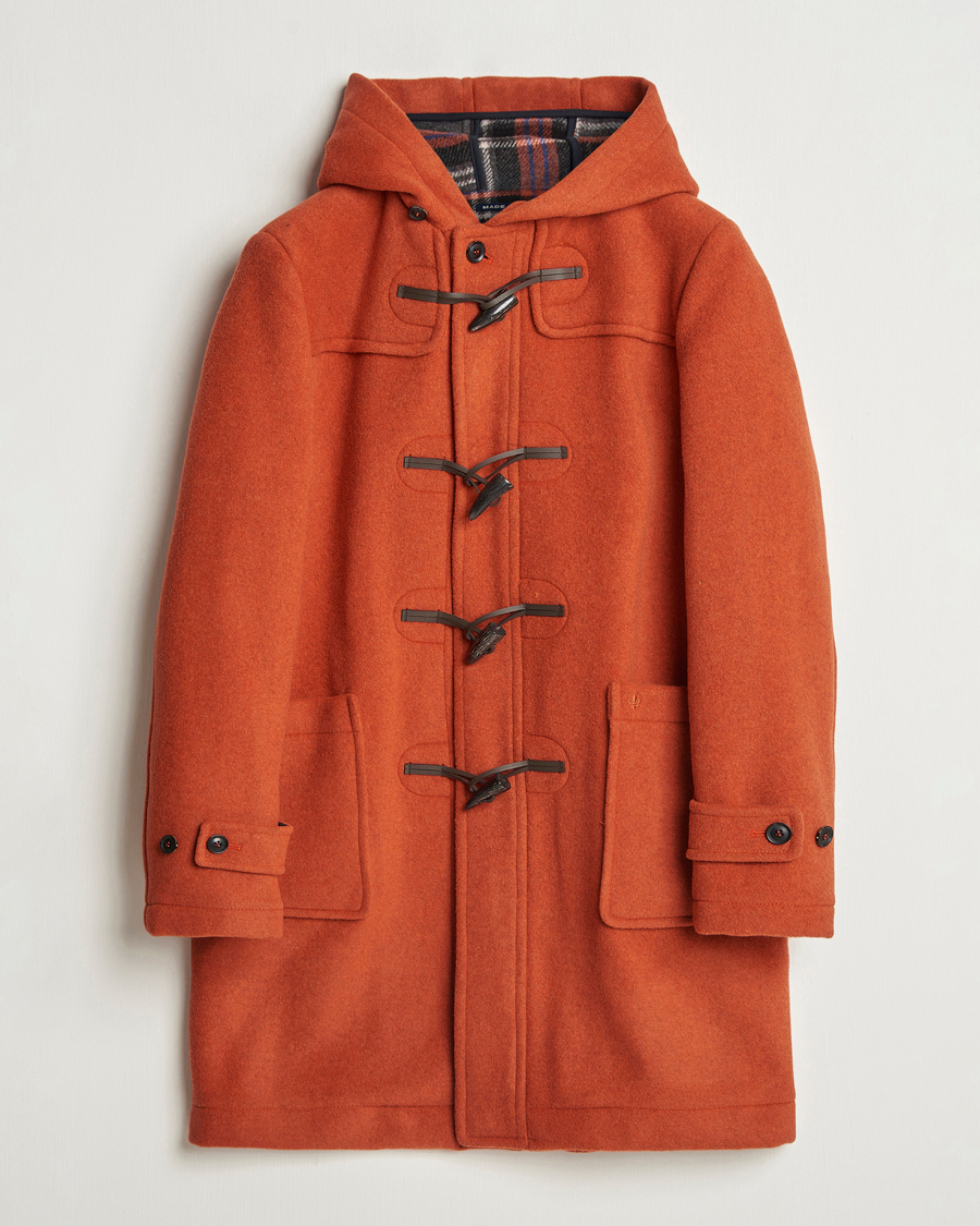 Herr | Jackor | Morris | Duffle Coat Orange