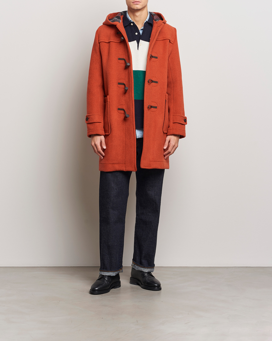Herr | Jackor | Morris | Duffle Coat Orange