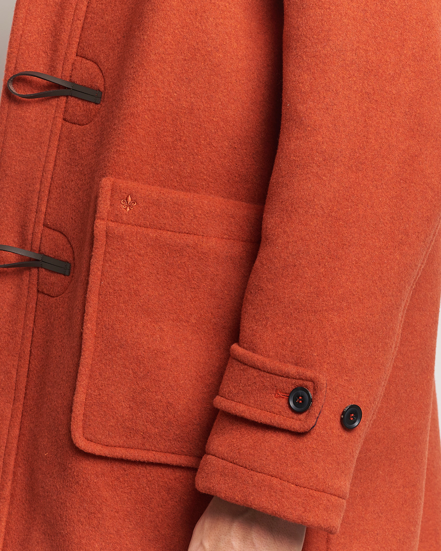 Herr | Jackor | Morris | Duffle Coat Orange