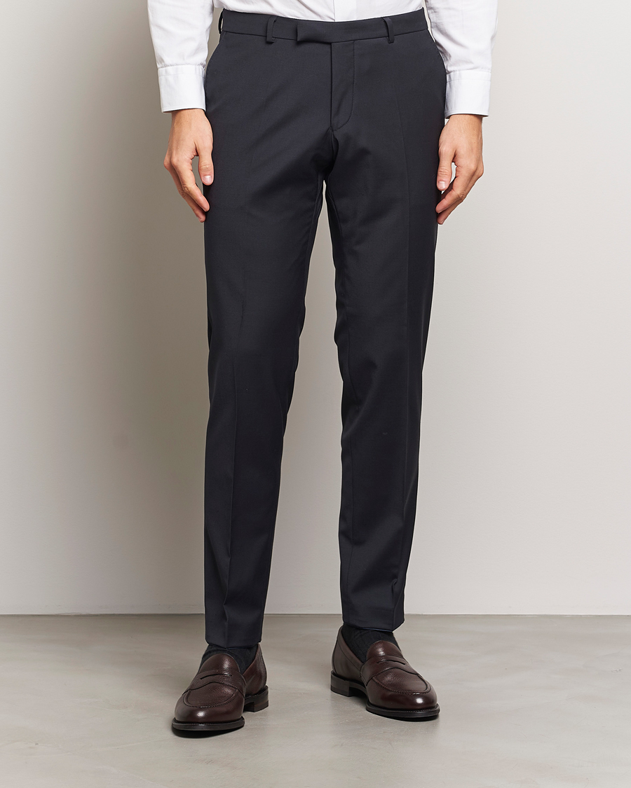 Herr | Byxor | Oscar Jacobson | Damien Trousers Navy