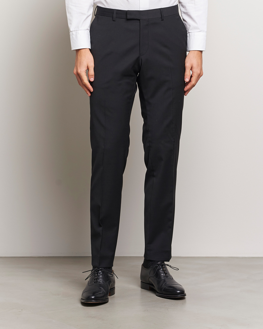 Herr | Byxor | Oscar Jacobson | Damien Trousers Black