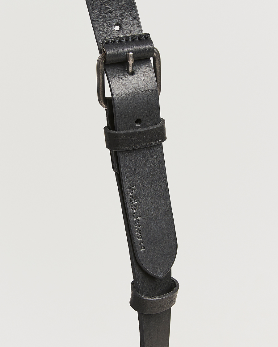 Herr | Bälten | Nudie Jeans | Dwayne Leather Belt Black