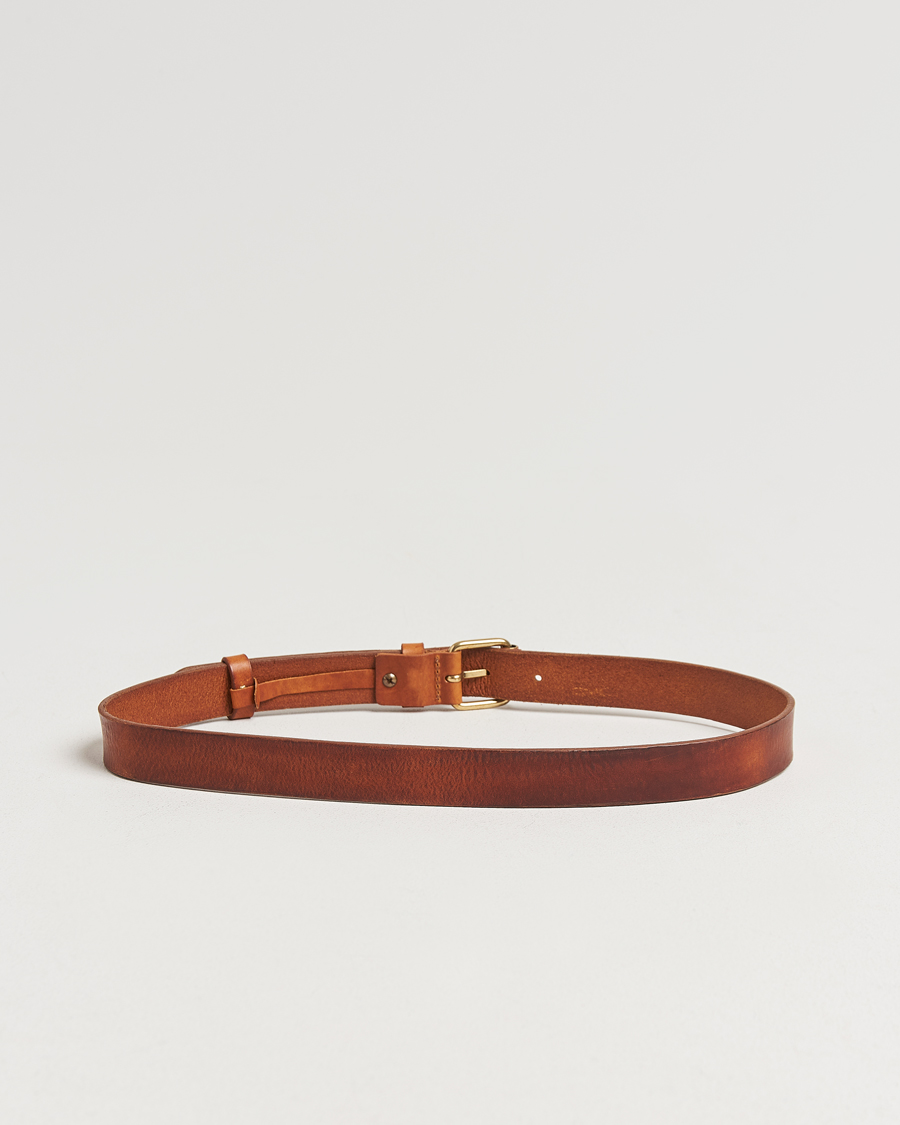 Herr | Bälten | Nudie Jeans | Dwayne Leather Belt Toffee Brown