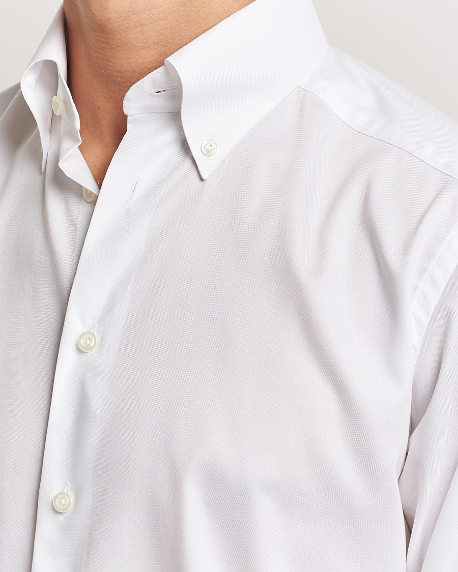 Herr | Skjortor | Eton | Slim Fit Wrinkle Free Oxford Shirt White