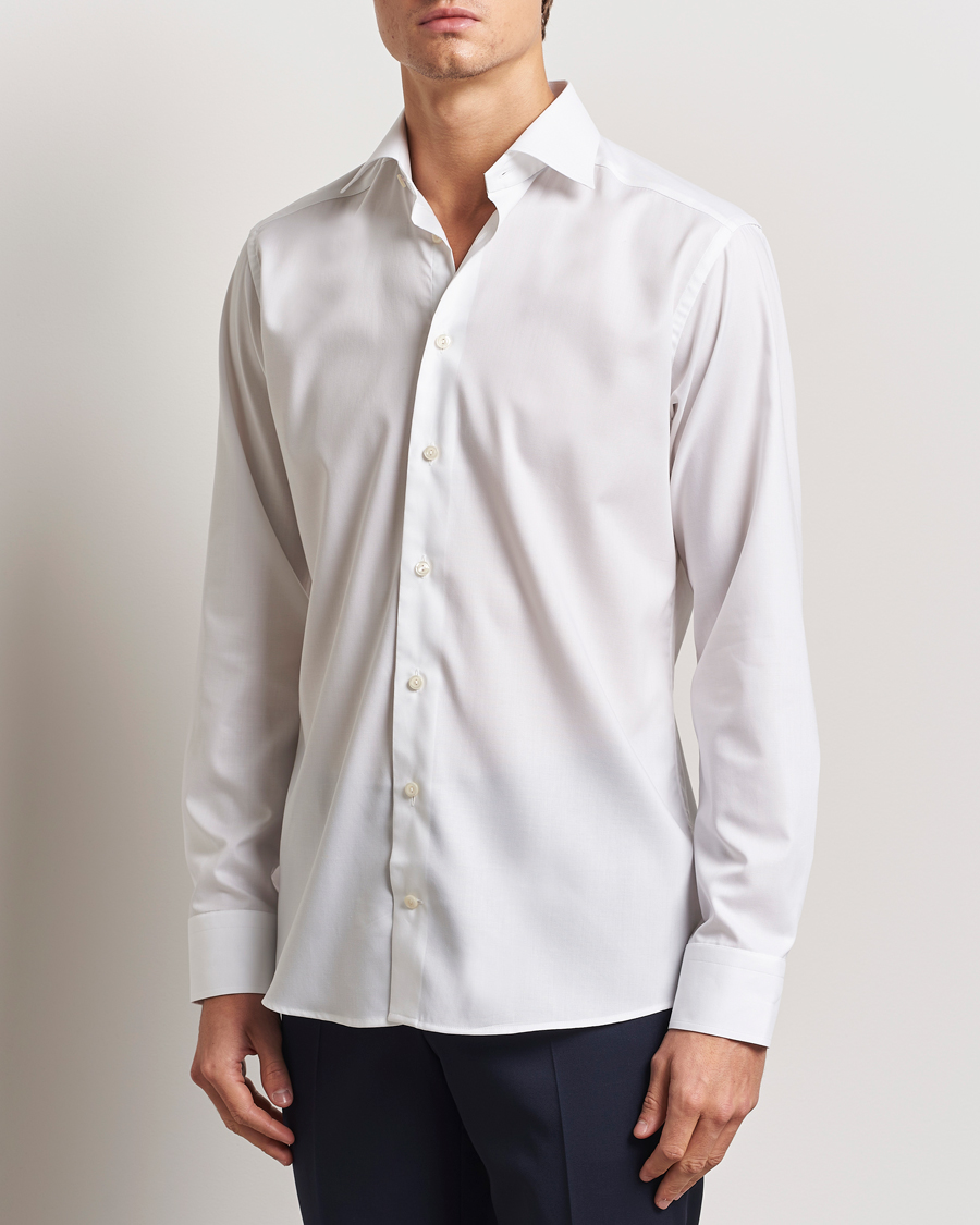 Herr | Skjortor | Eton | Slim Fit Oxford Shirt White