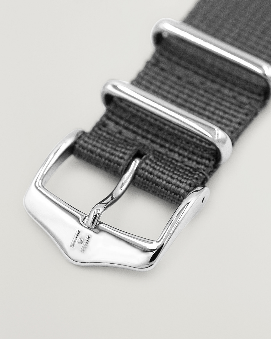 Herr | Klockarmband | HIRSCH | Rush Recycle Nato Watch Strap Grey