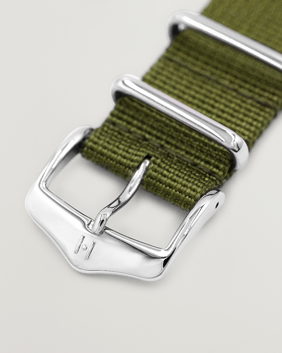 Herr | Klockarmband | HIRSCH | Rush Recycle Nato Watch Strap Green