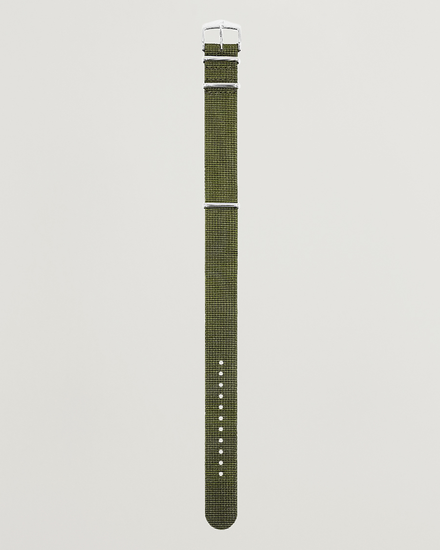 Herr | Klockarmband | HIRSCH | Rush Recycle Nato Watch Strap Green
