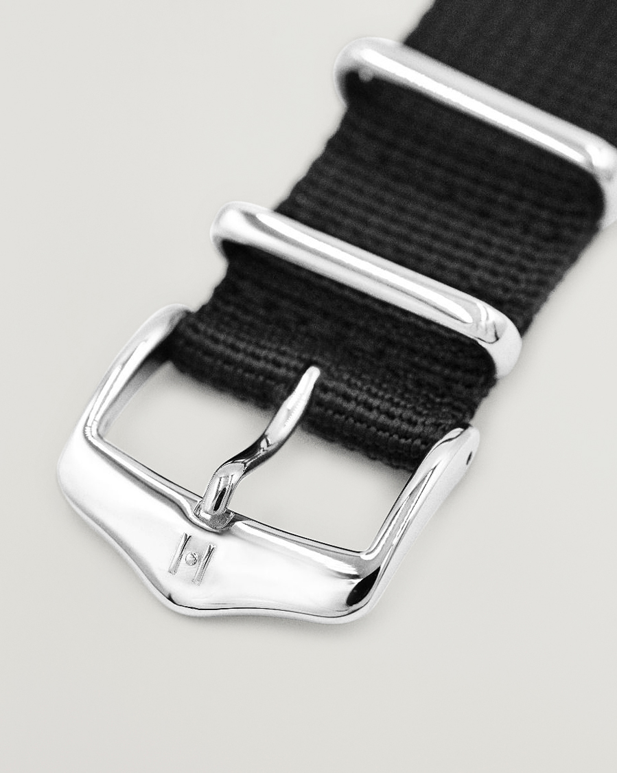 Herr | Klockarmband | HIRSCH | Rush Recycle Nato Watch Strap Black
