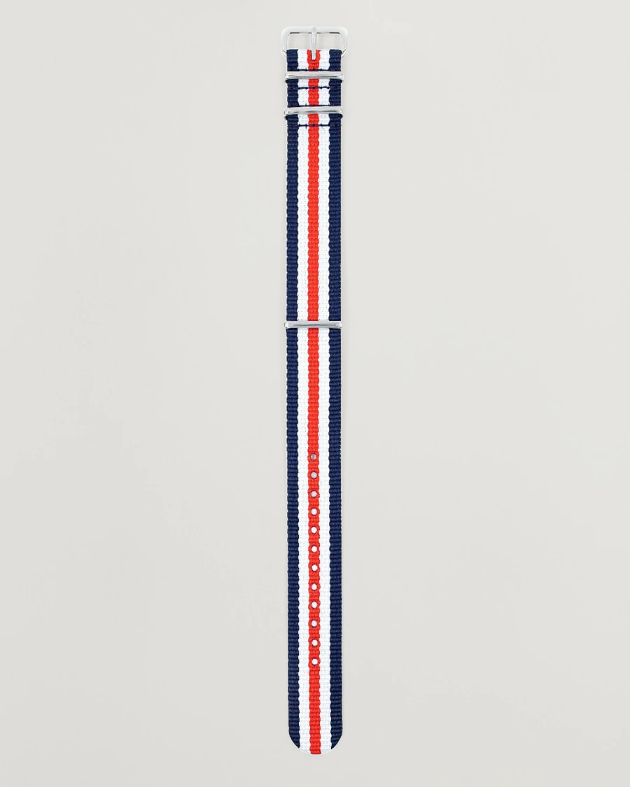 Herr | Klockarmband | HIRSCH | Rush Striped Nato Watch Strap