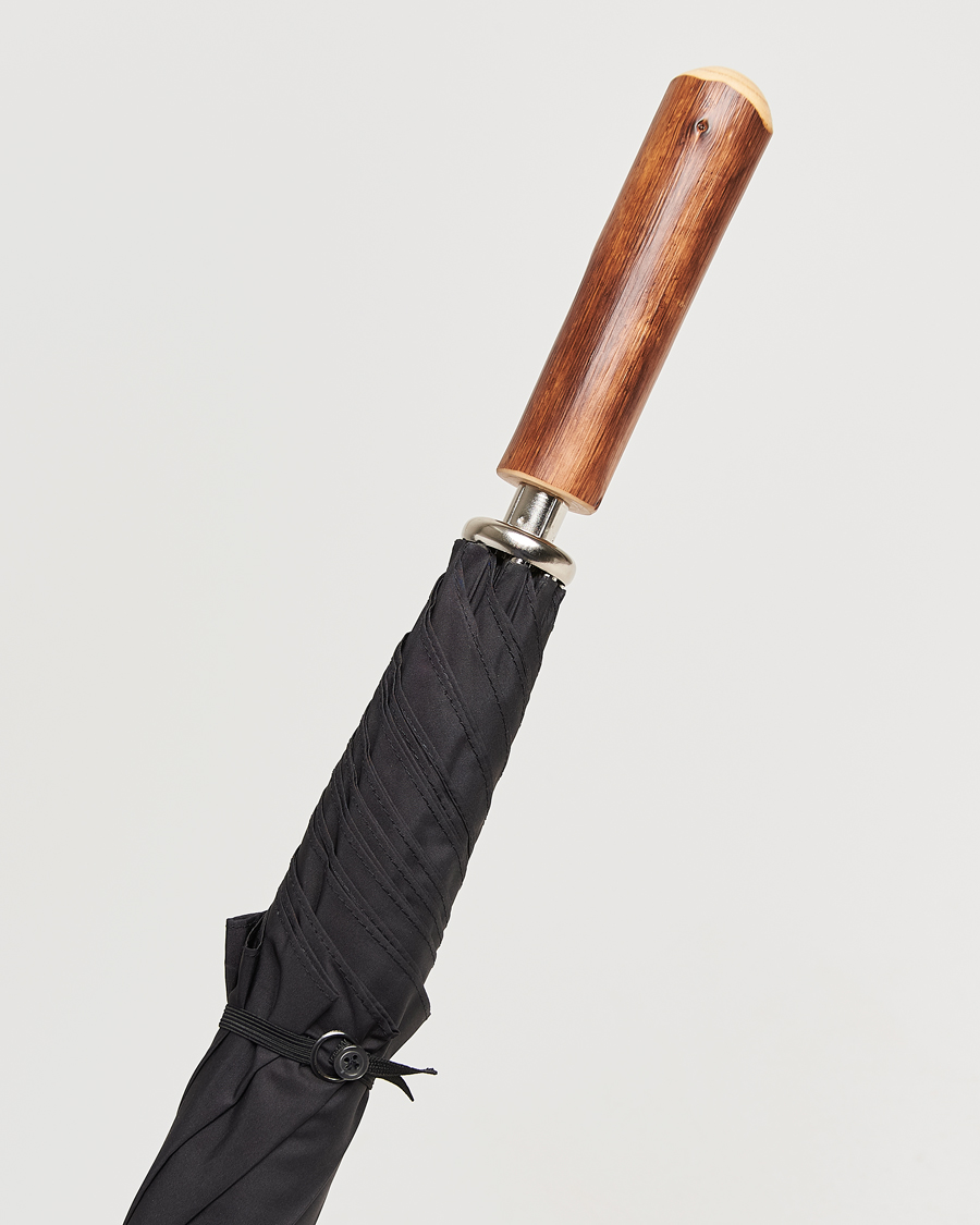 Herr | Paraplyer | Fox Umbrellas | Chestnut Straight Umbrella Black