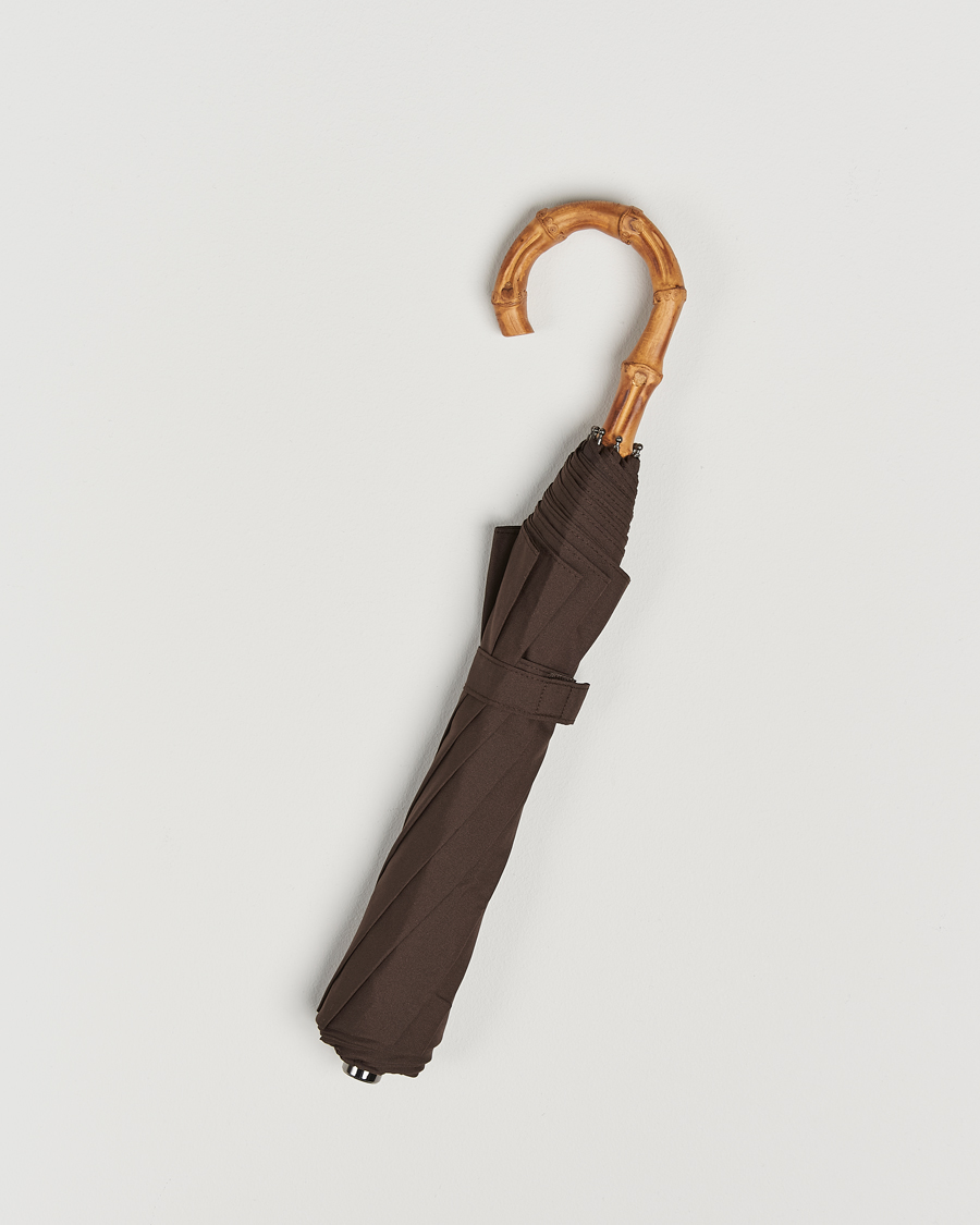 Herr | Paraplyer | Fox Umbrellas | Telescopic Umbrella Brown