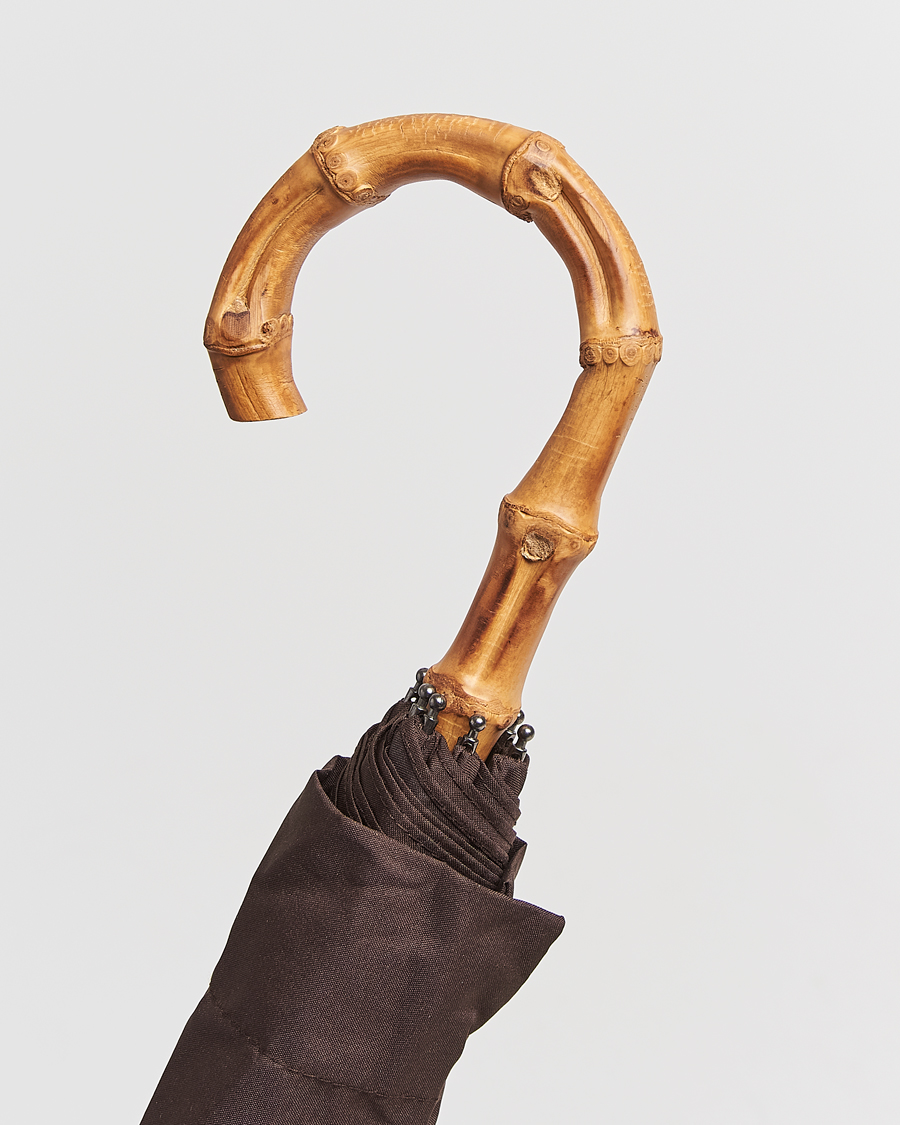 Herr | Paraplyer | Fox Umbrellas | Telescopic Umbrella Brown