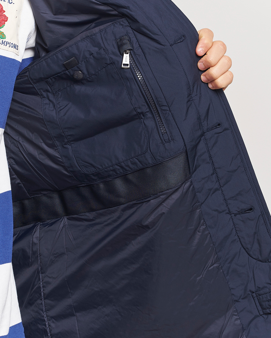 Herr | Jackor | Polo Ralph Lauren | Packable Walking Coat Collection Navy