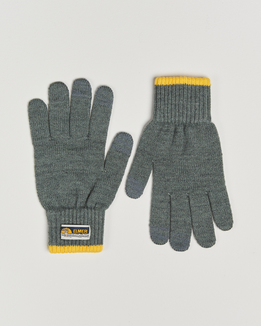 Herr | Elmer by Swany Knitted Glove Grey | Elmer by Swany | Knitted Glove Grey
