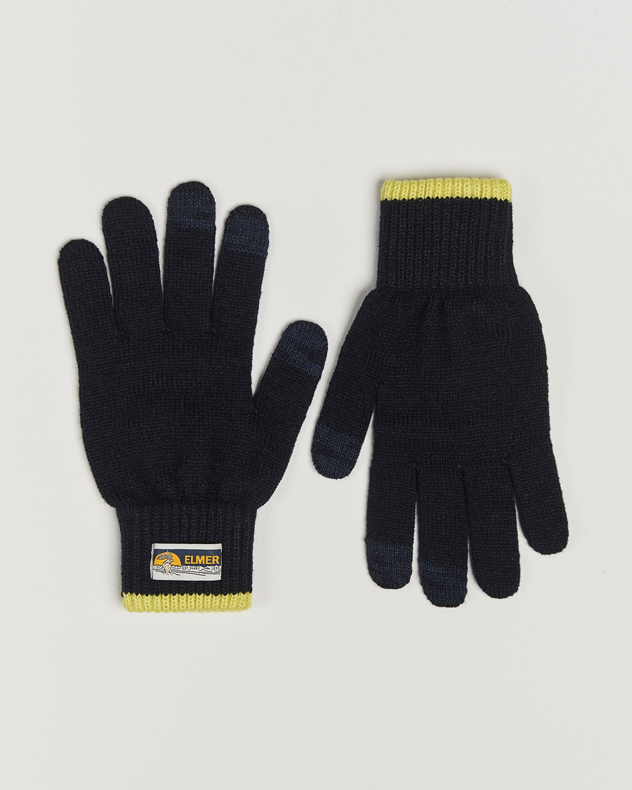 Herr | Elmer by Swany Knitted Glove Navy | Elmer by Swany | Knitted Glove Navy