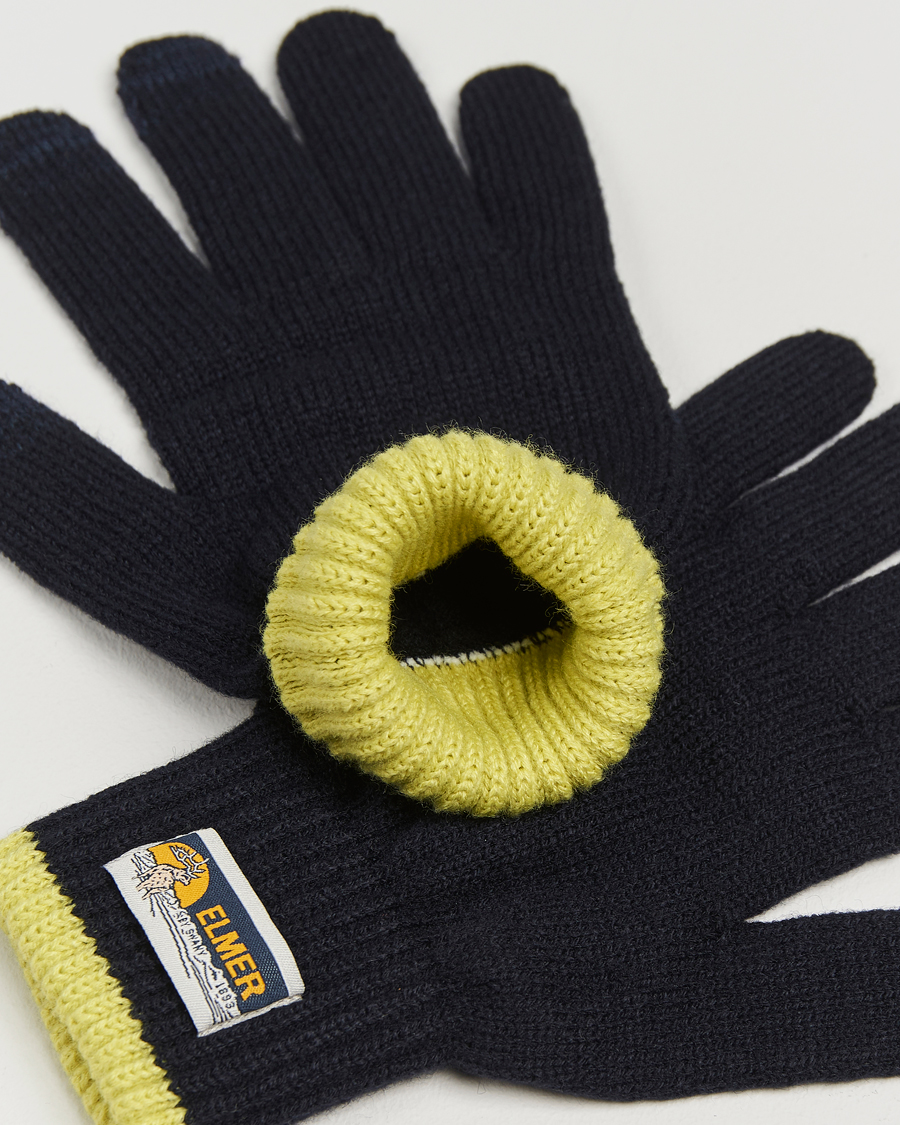 Herr | Elmer by Swany Knitted Glove Navy | Elmer by Swany | Knitted Glove Navy