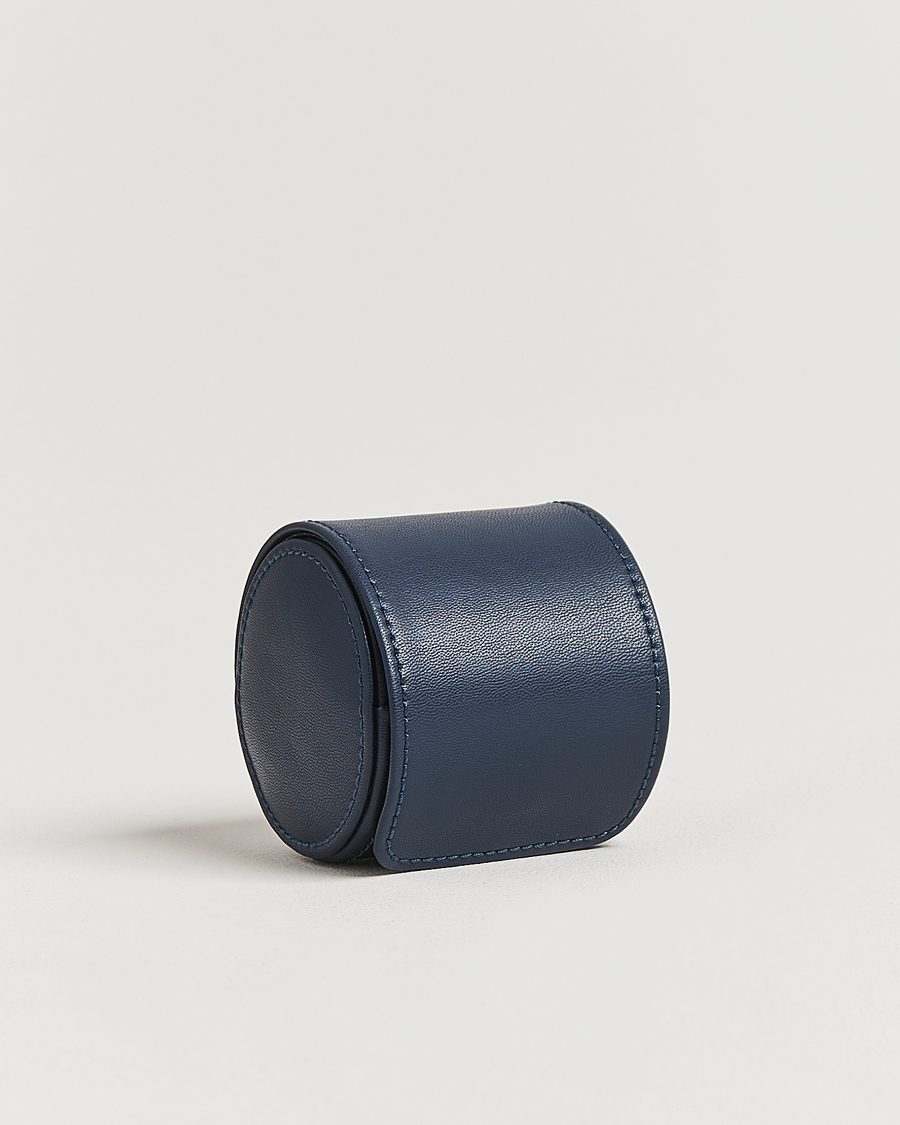 Herr | Klock- & smyckesetuin | WOLF | Single Watch Roll Earth Midnight Blue