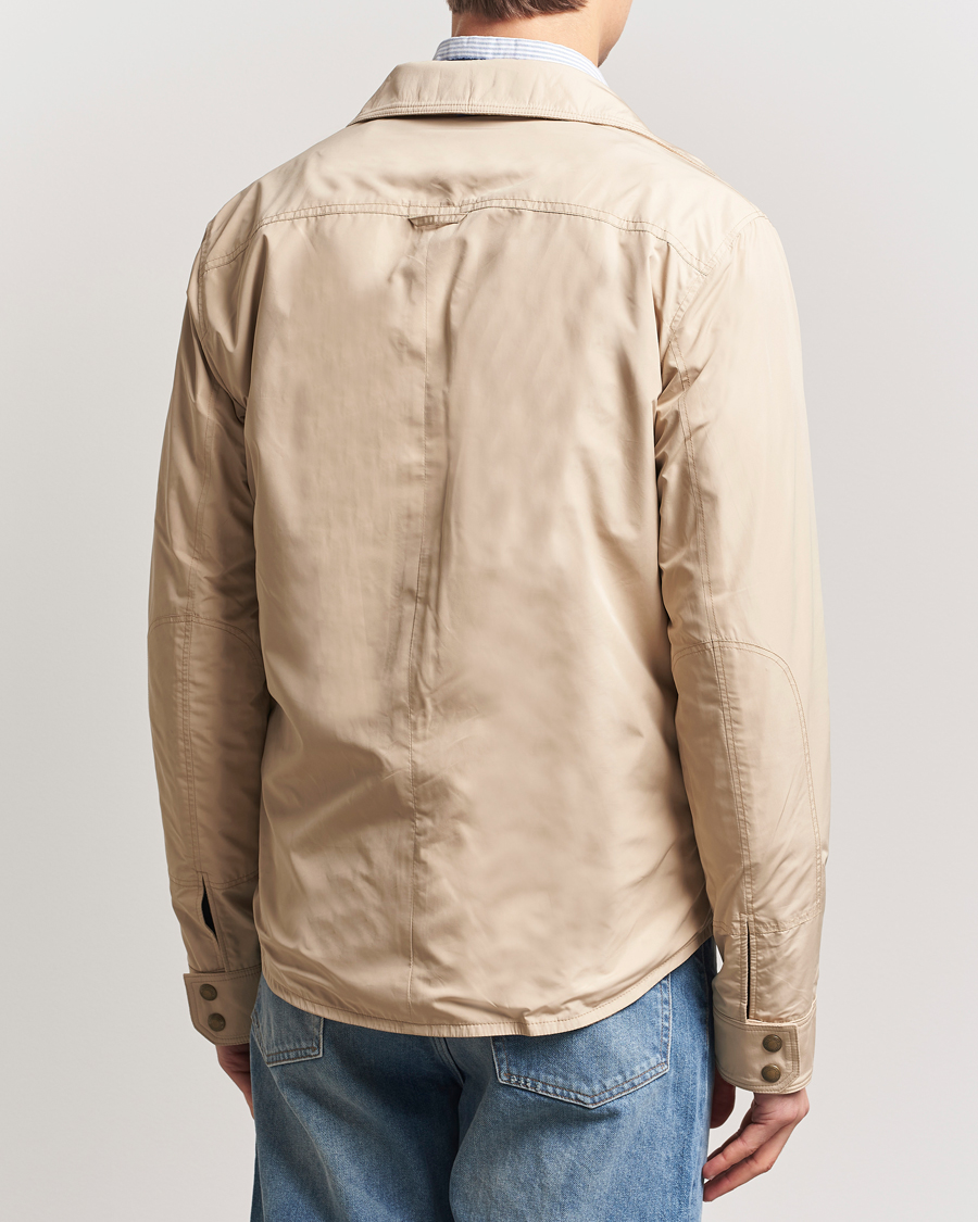 Herr | Jackor | Polo Ralph Lauren | Reversible Lined Suede Shirt Jacket Khaki/Grey
