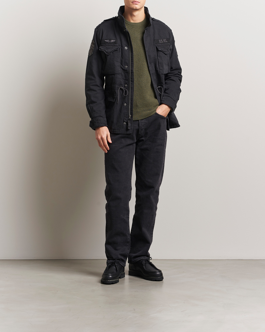 Herr | Jackor | Polo Ralph Lauren | Herringbone Field Jacket Polo Black