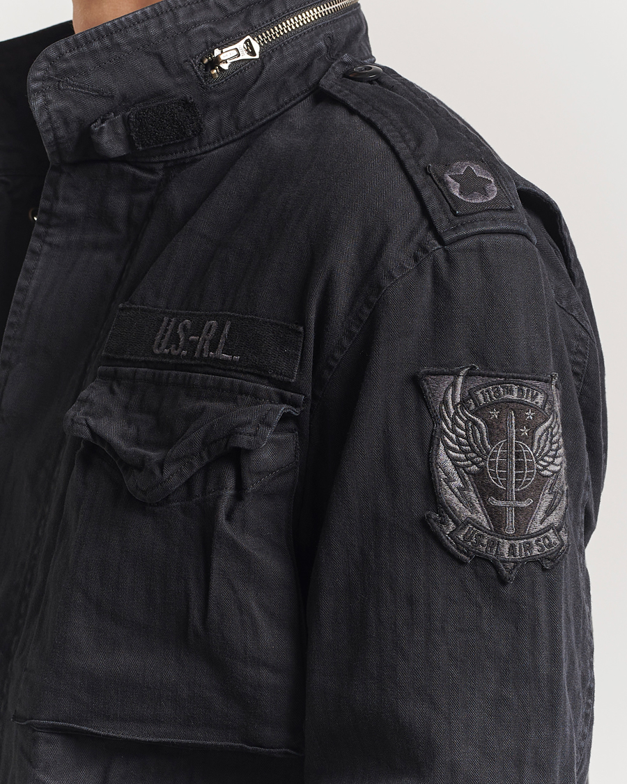 Herr | Jackor | Polo Ralph Lauren | Herringbone Field Jacket Polo Black
