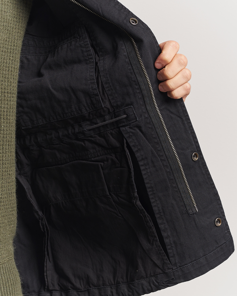Herr | Jackor | Polo Ralph Lauren | Herringbone Field Jacket Polo Black