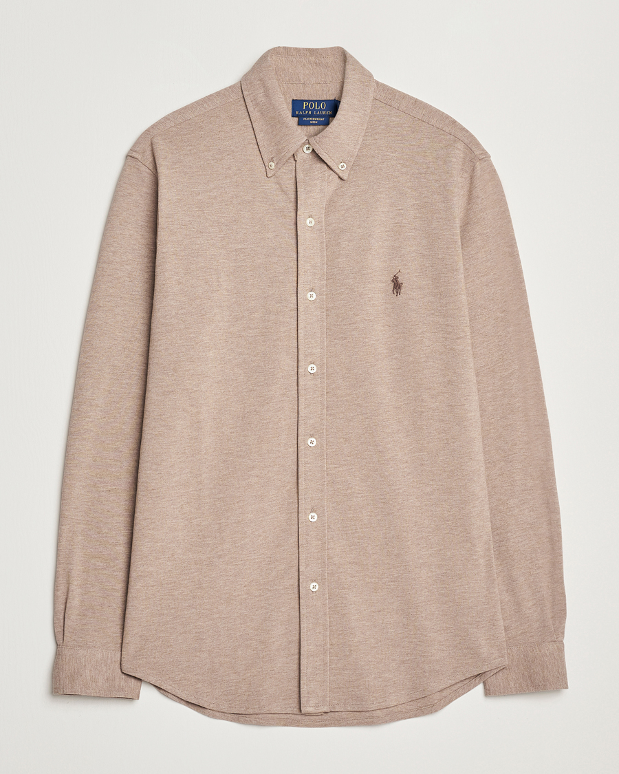Herr | Skjortor | Polo Ralph Lauren | Featherweight Mesh Shirt Adirondack Heahter