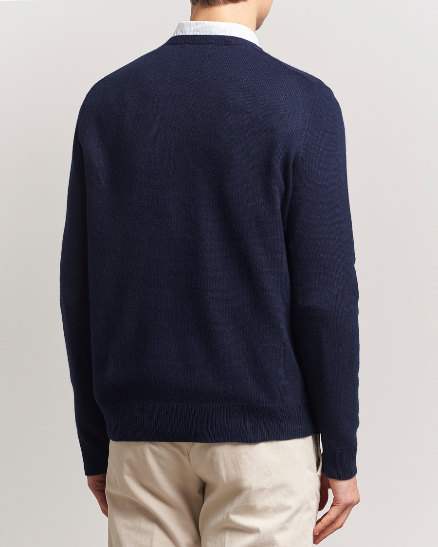 Herr | Tröjor | Polo Ralph Lauren | Cotton/Wool Pullover Hunter Navy