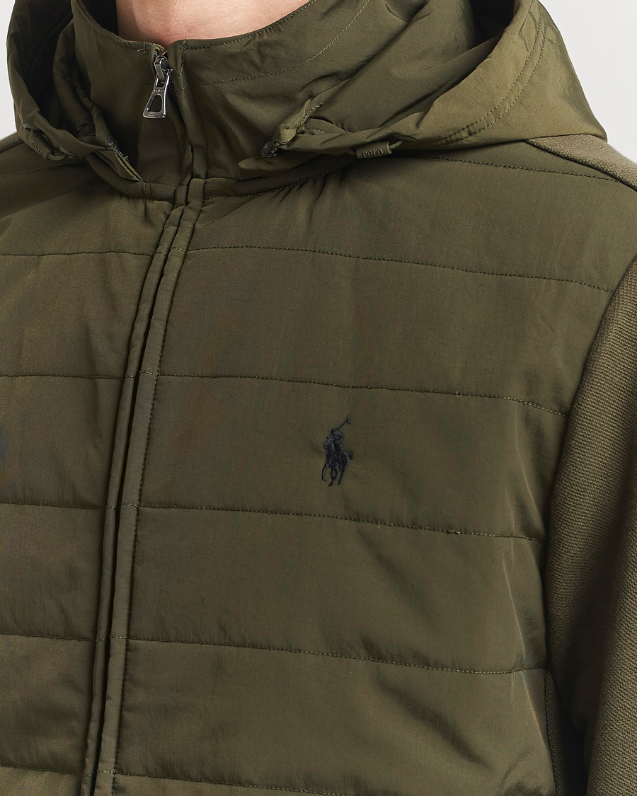 Herr | Tröjor | Polo Ralph Lauren | Hybrid Hooded Full-Zip Sweater Armadillo