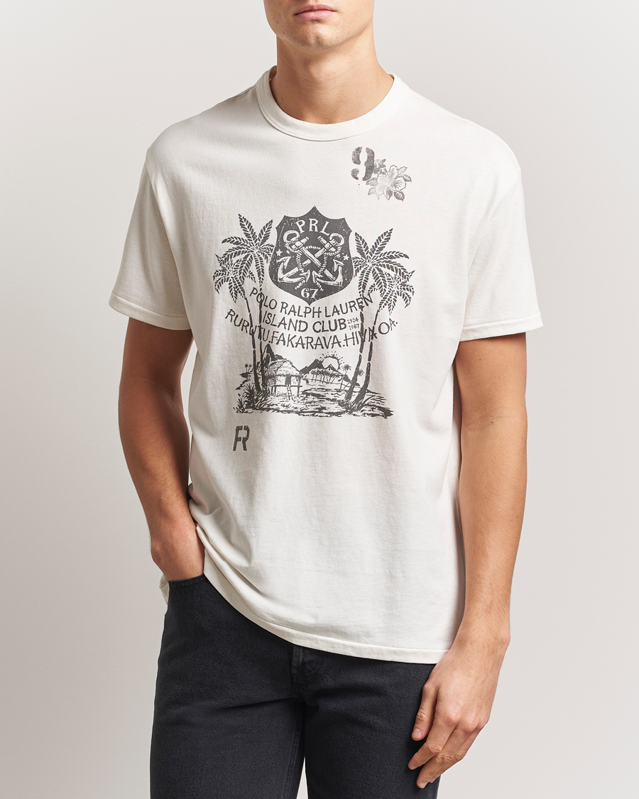Herr | T-Shirts | Polo Ralph Lauren | Printed Crew Neck T-Shirt Nevis