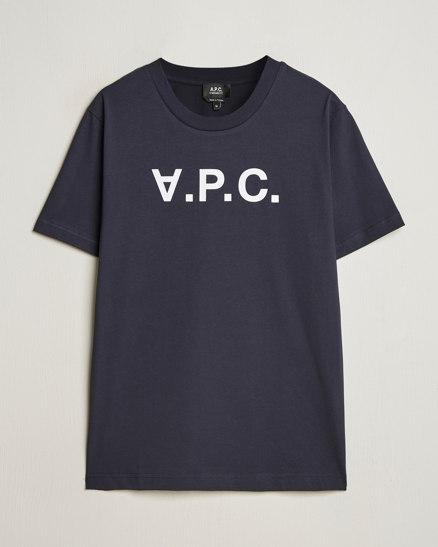 Herr | T-Shirts | A.P.C. | VPC T-Shirt Dark Navy