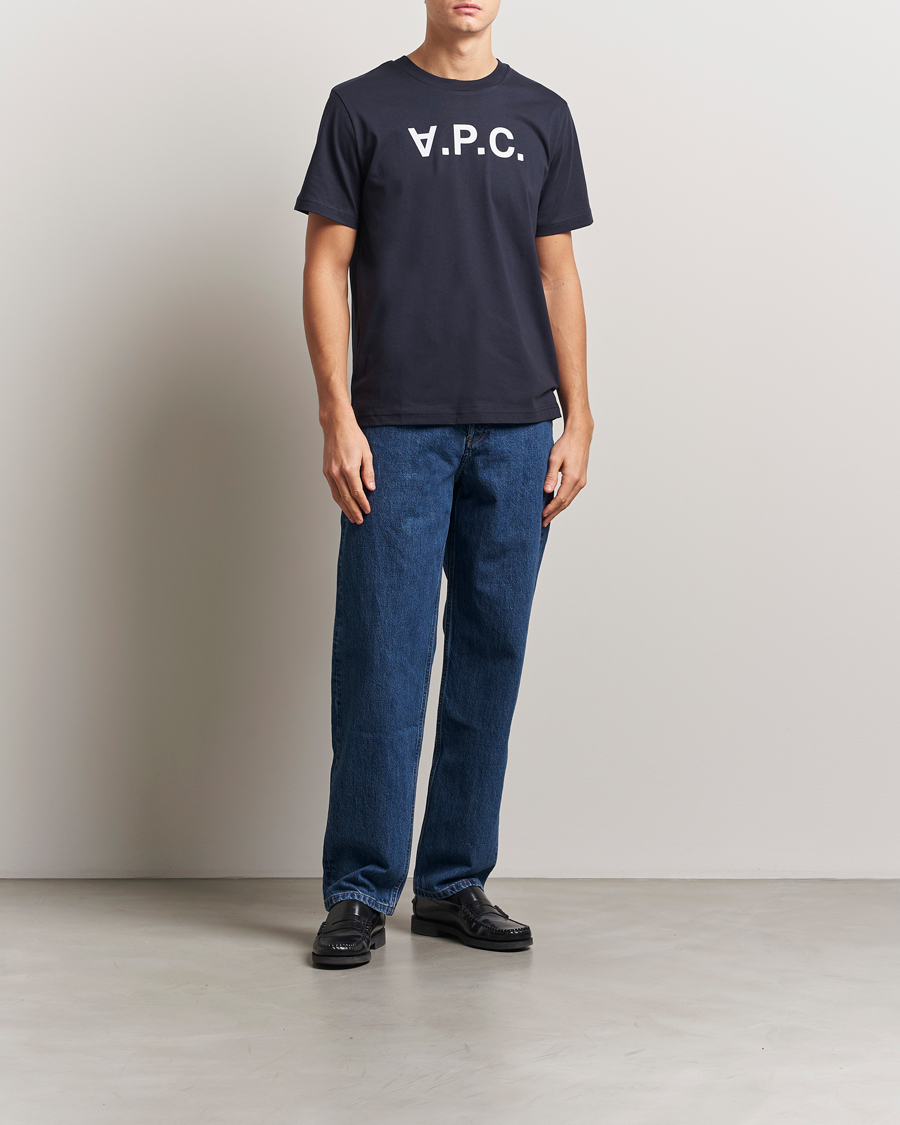 Herr | T-Shirts | A.P.C. | VPC T-Shirt Dark Navy