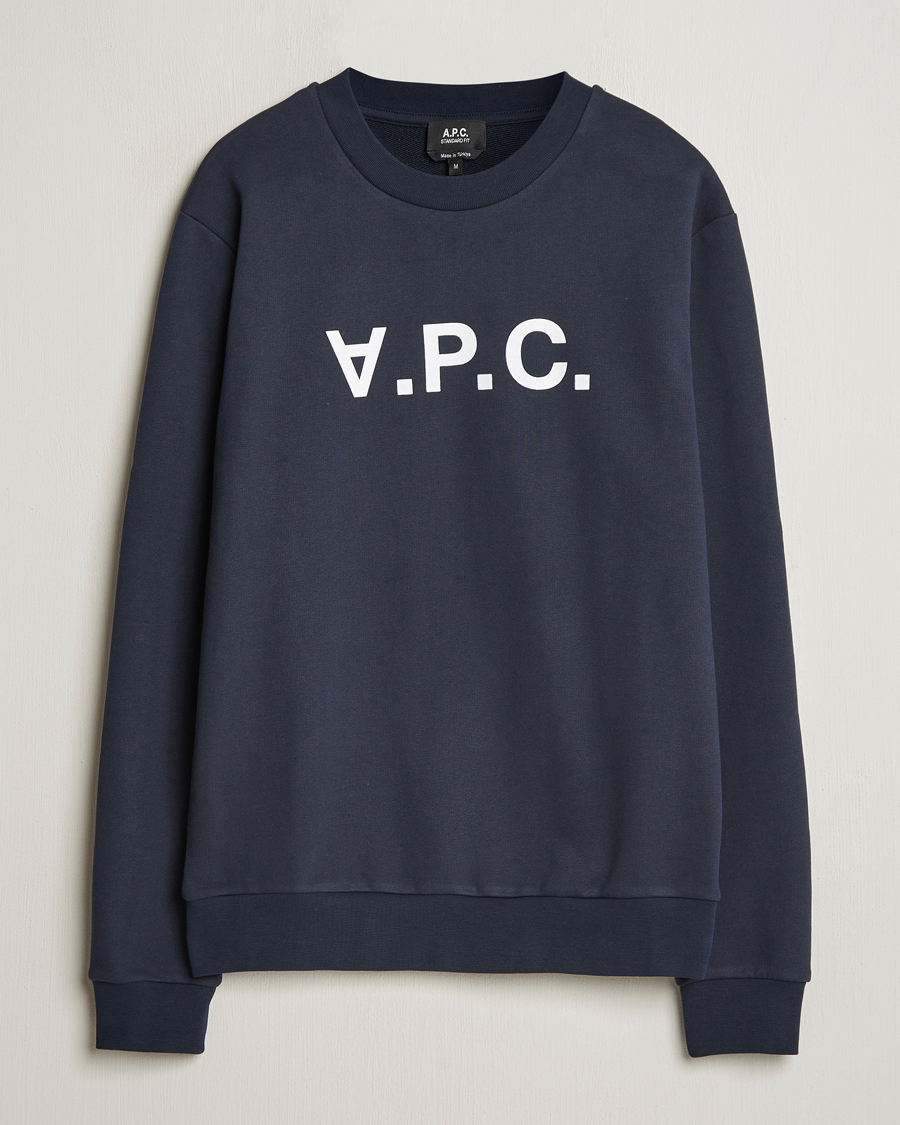 Herr | Tröjor | A.P.C. | VPC Sweatshirt Dark Navy