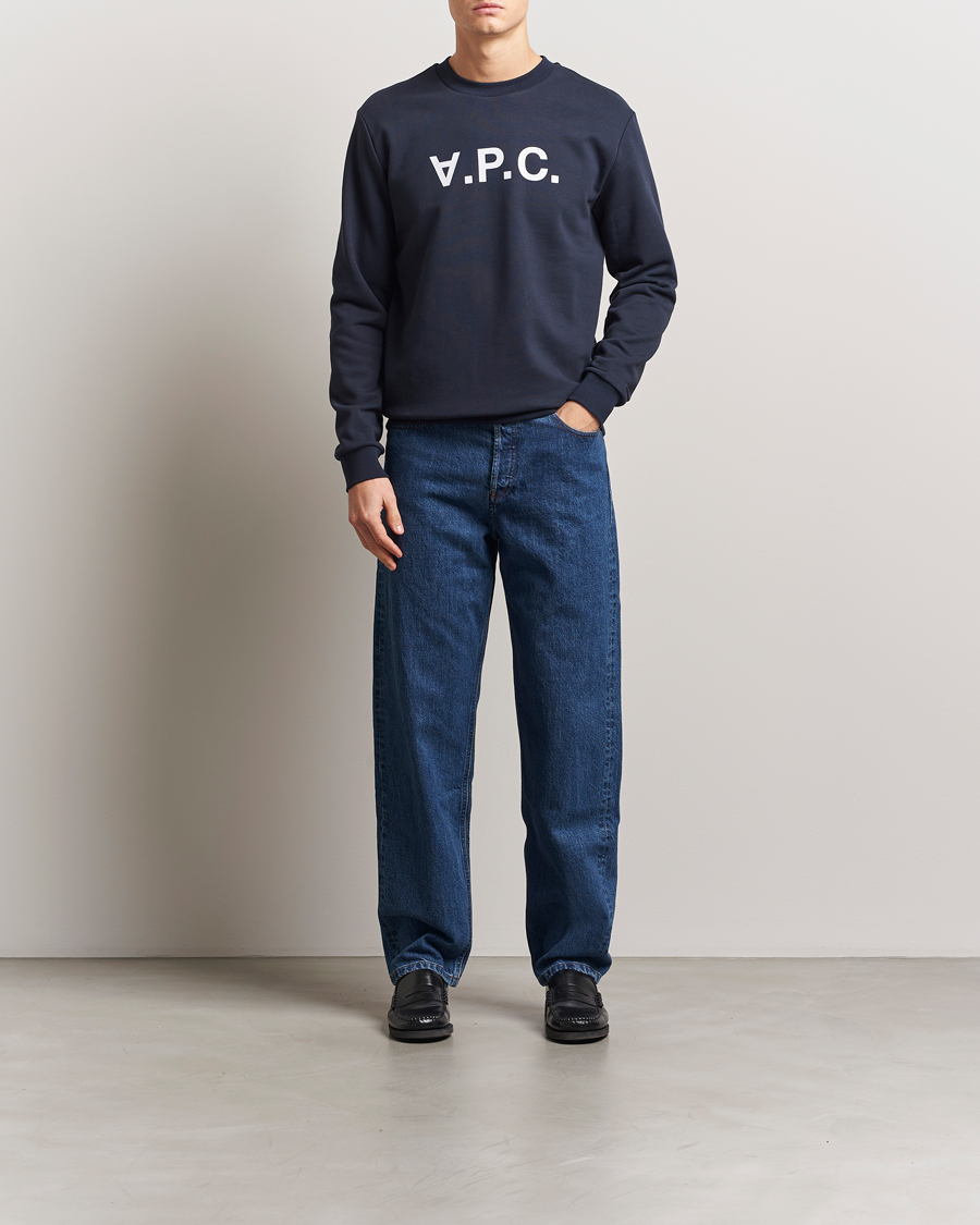 Herr | Tröjor | A.P.C. | VPC Sweatshirt Dark Navy