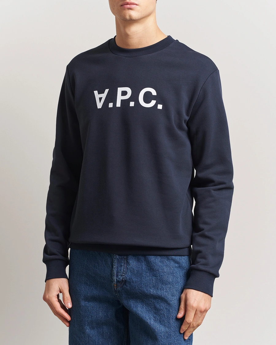 Herr | Tröjor | A.P.C. | VPC Sweatshirt Dark Navy