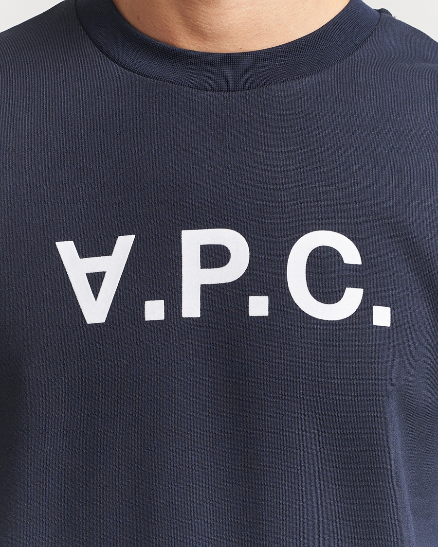 Herr | Tröjor | A.P.C. | VPC Sweatshirt Dark Navy