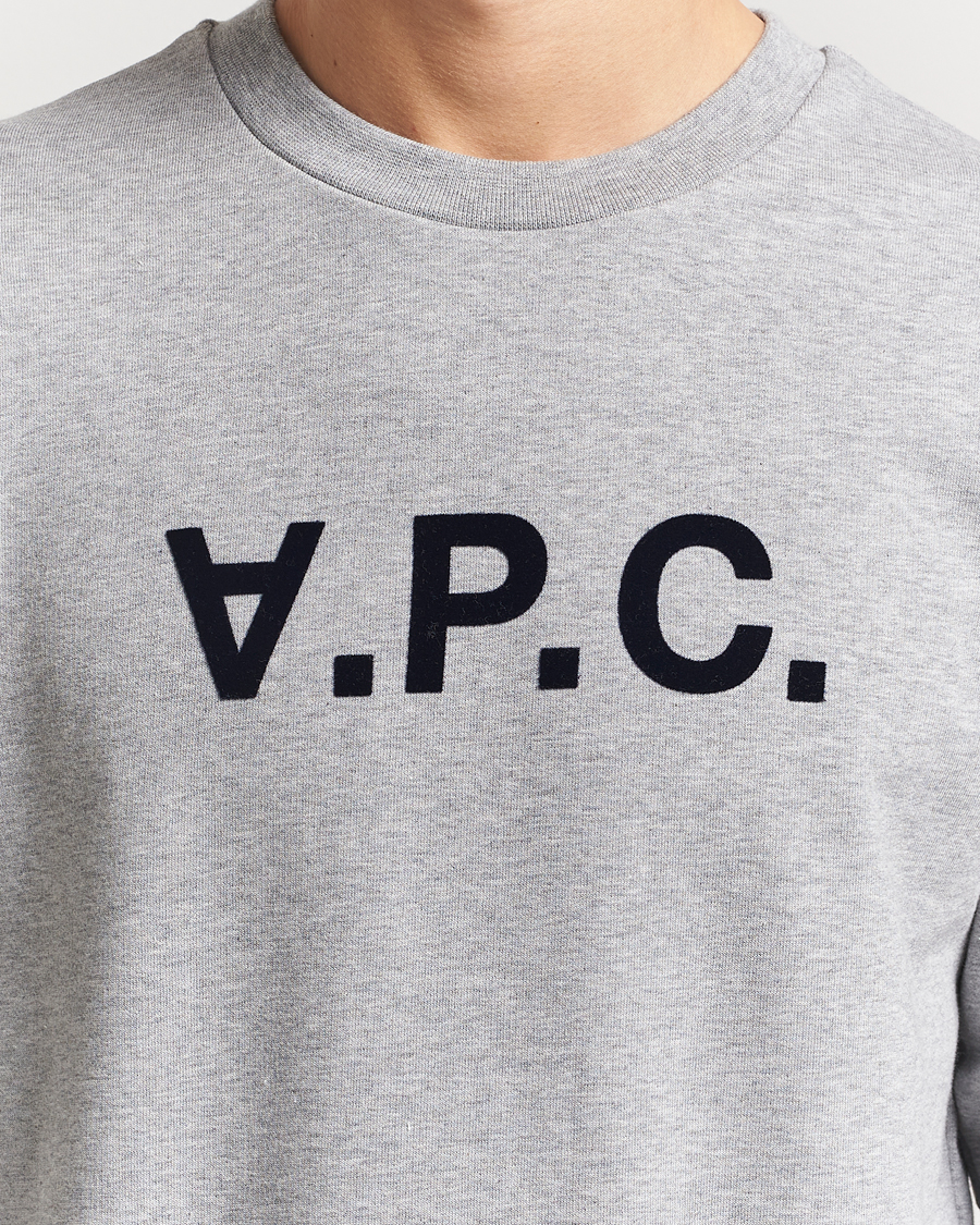 Herr | Tröjor | A.P.C. | VPC Sweatshirt Heather Grey