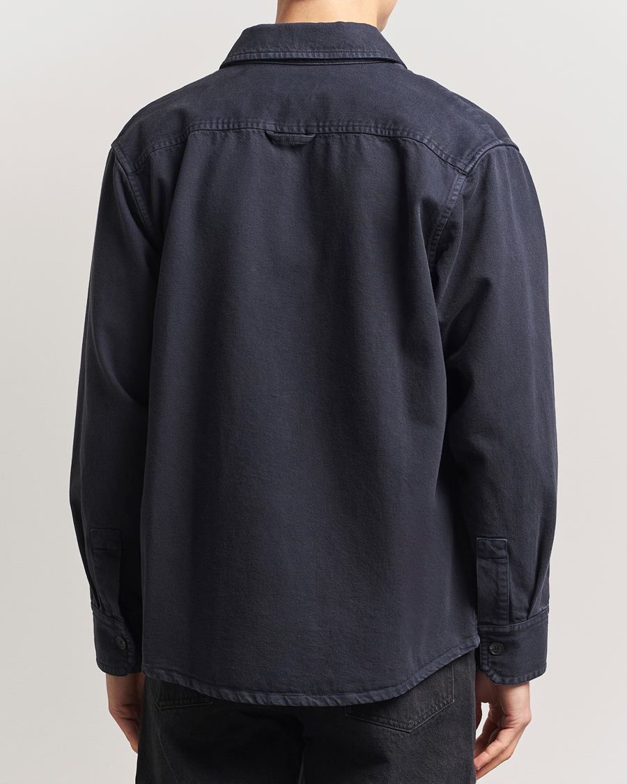 Herr | Skjortor | A.P.C. | Basile Denim Overshirt Dark Navy