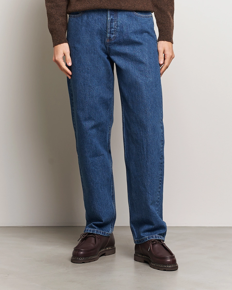 Herr | Byxor | A.P.C. | Fairfax Jeans Washed Indigo
