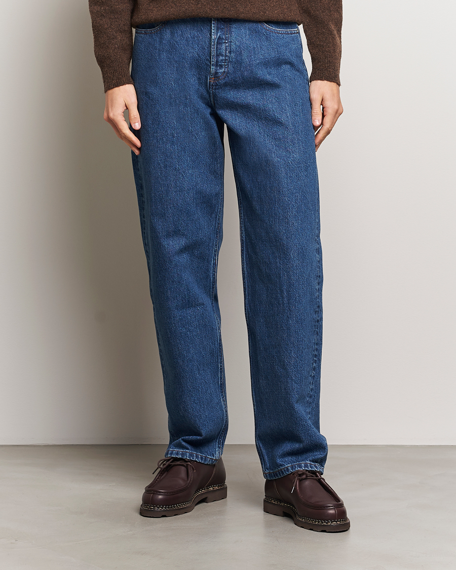 Herr | Byxor | A.P.C. | Fairfax Jeans Washed Indigo