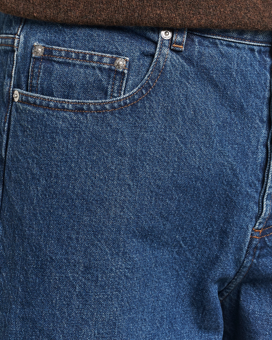 Herr | Byxor | A.P.C. | Fairfax Jeans Washed Indigo