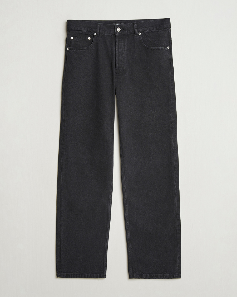 Herr | Byxor | A.P.C. | Fairfax Jeans Washed Black