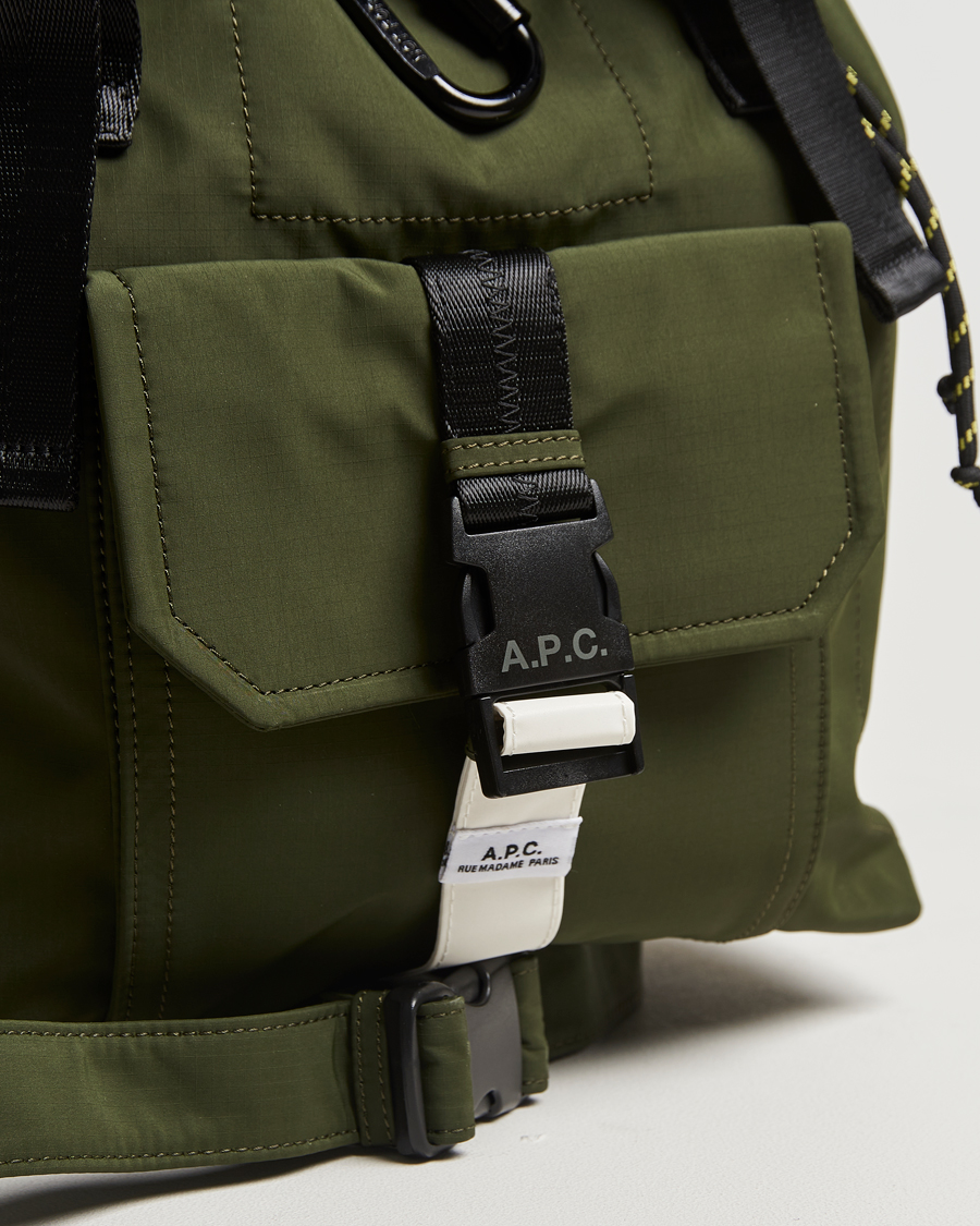 Herr | Väskor | A.P.C. | Trek Backpack Dark Khaki